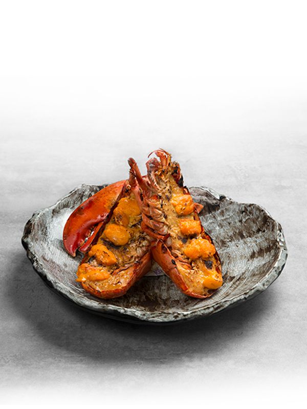 Grilled Boston Lobster with Miso