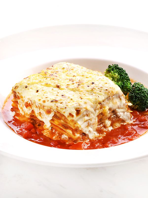 Lasagna Bolognese with Minced Beef and Cheese