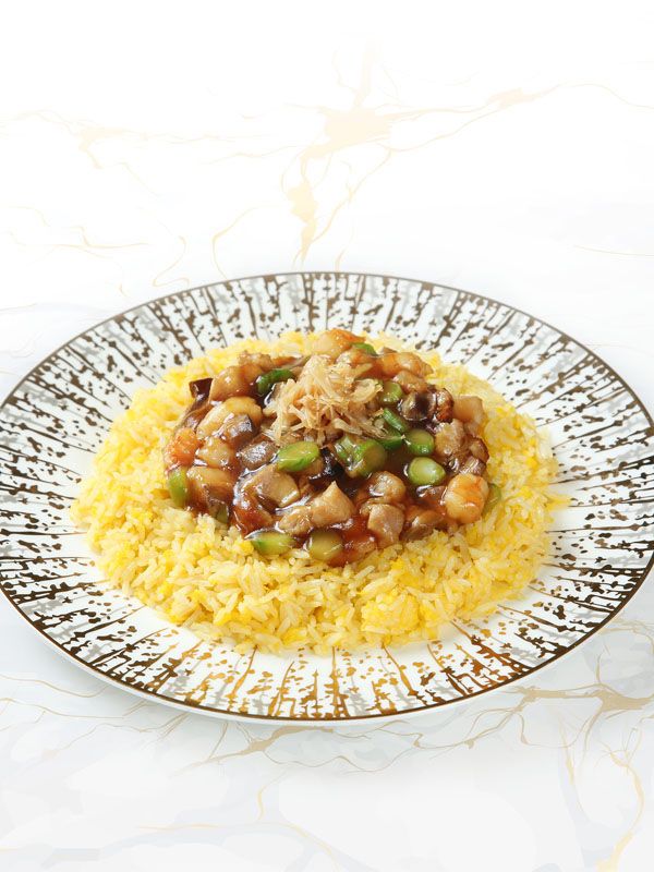 Fujian-style Fried Rice with Shredded Conpoy