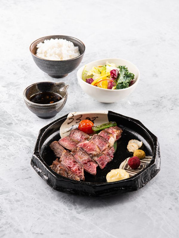 US Prime Rib Eye Beef with Teriyaki Sauce Bento