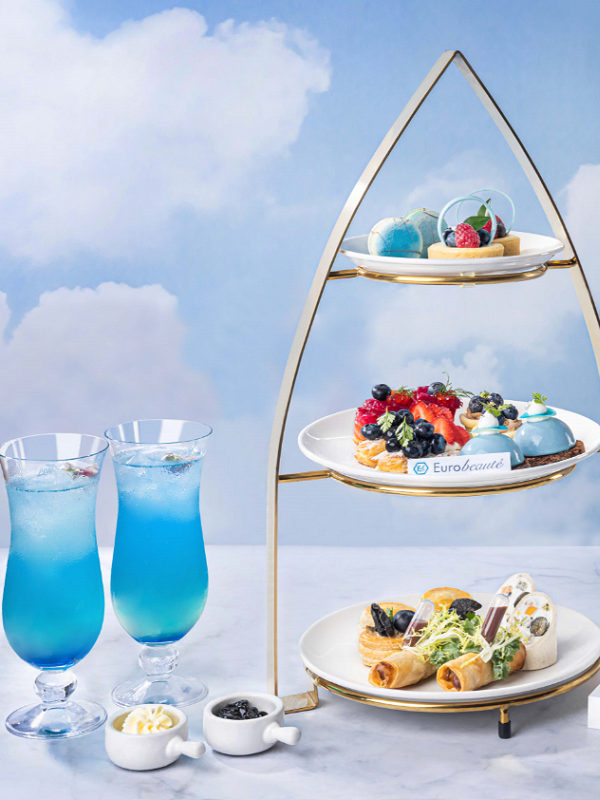 Nourishing Winter Blueberry Afternoon Tea Set for 2