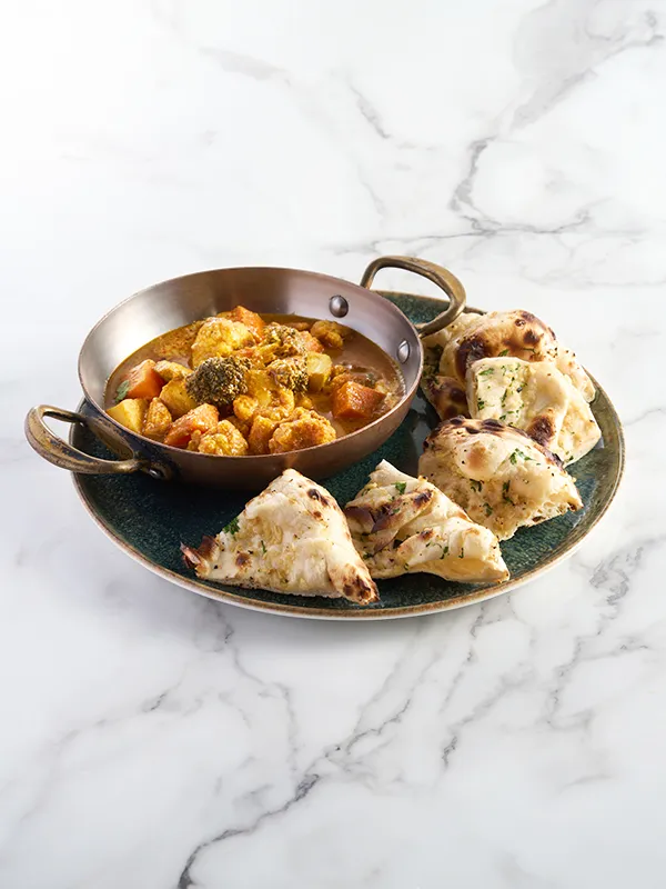 Lamb Curry with Home-made Naan