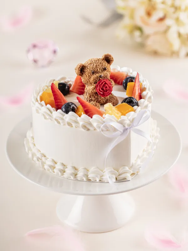鲜果鮮奶油蛋糕