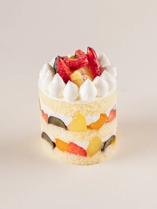 鲜果鮮奶油蛋糕