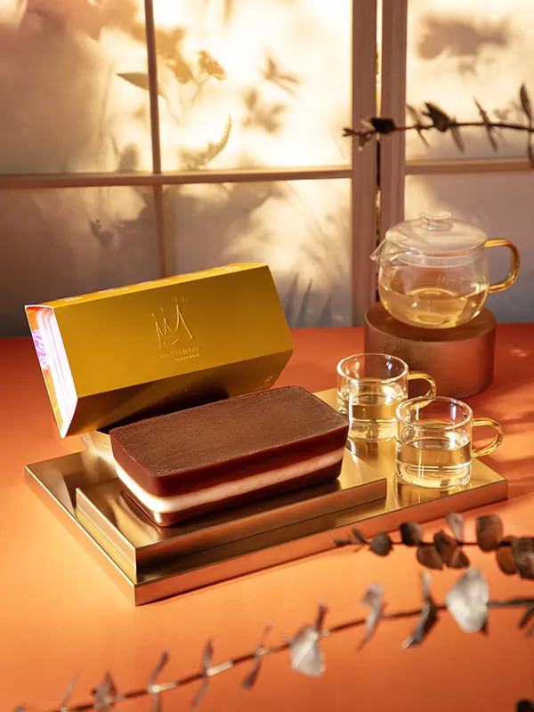 桂圓金箔棗皇糕