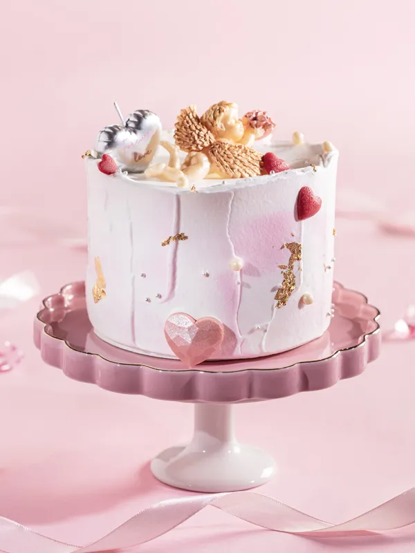 Caramel Earl Grey Tea Mango Mousse Cake (3/4lb)